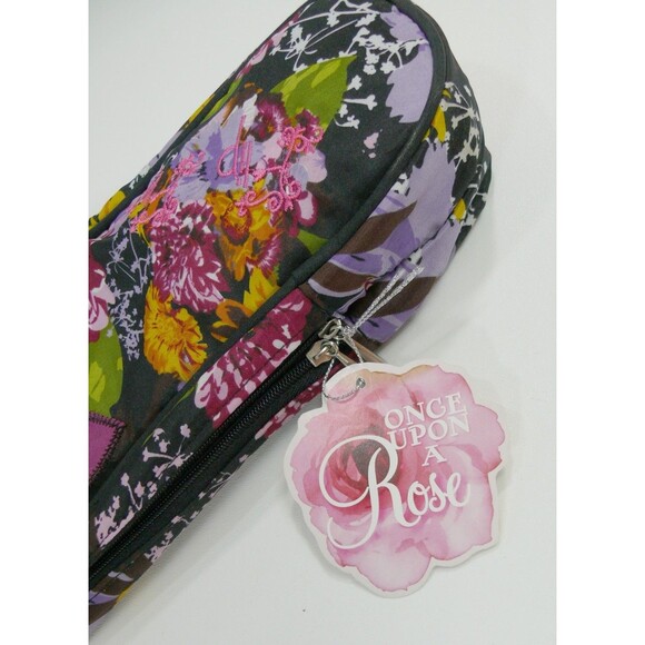 NWT Once Upon a Rose Flip Flop Beach bathing suite storage Tote waterproof Bag - Picture 3 of 5